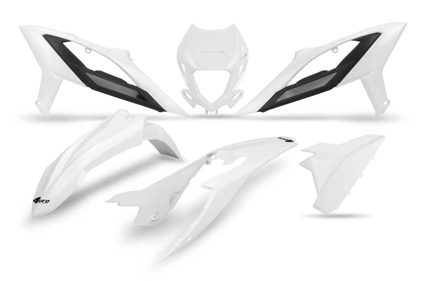 Kit de garniture de carrosserie Ufo plast ufo beta blanc