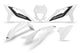 Kit de garniture de carrosserie Ufo plast ufo beta blanc