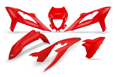 Kit de garniture de carrosserie Ufo plast ufo bêta rouge