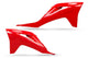 Cache radiateur Ufo plast cache radiateur ufo gasgas rouge