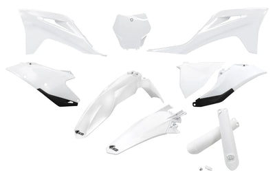 Kit de garniture de carrosserie Ufo plast ufo gasgas blanc