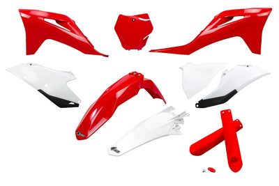 Kit garniture carrosserie Ufo plast ufo gasgas oem rouge blanc