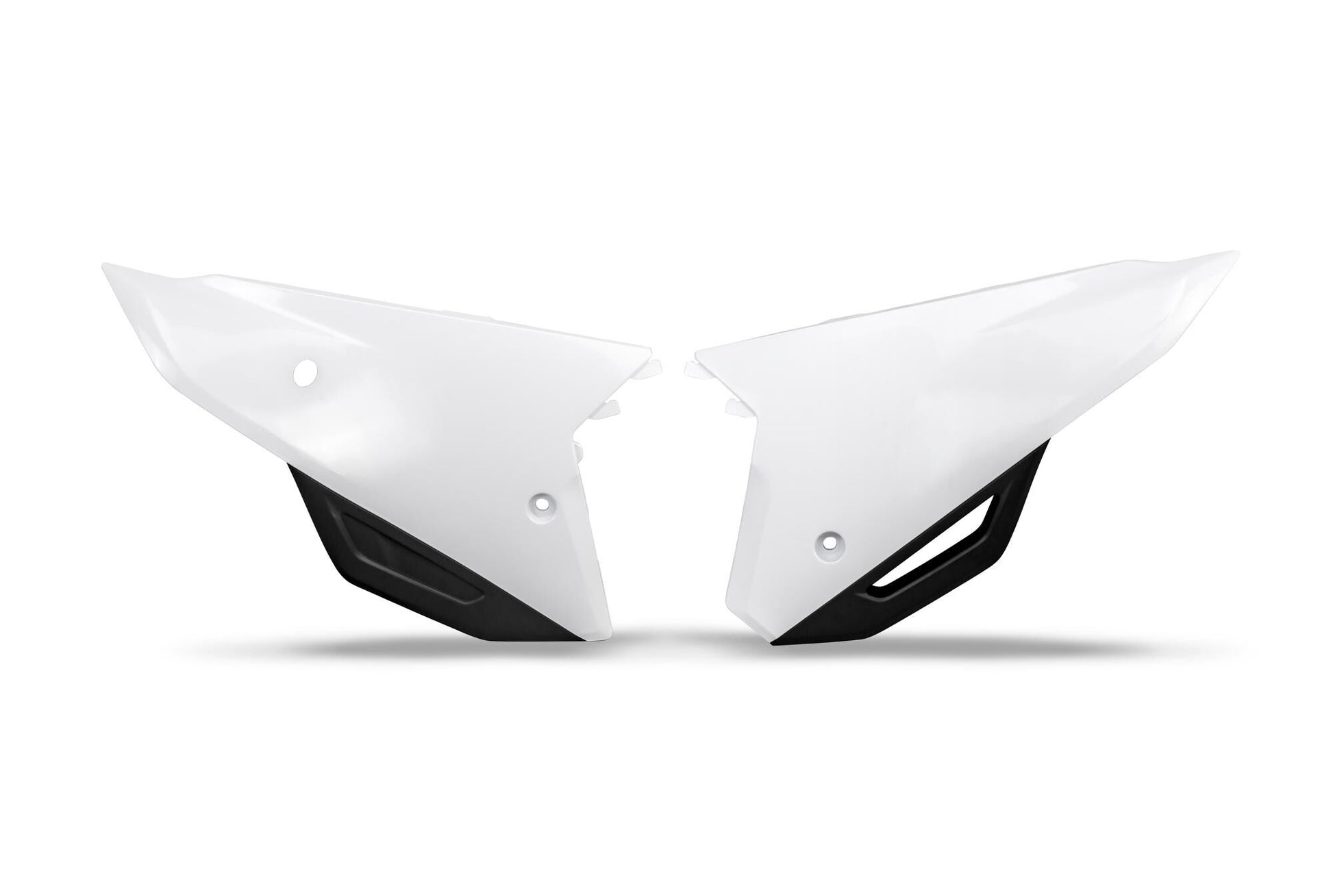 Caches latéraux Ufo plast caches latéraux ufo honda blanc
