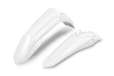 Jeu de garde-boue Ufo plast jeu de garde-boue ufo honda blanc