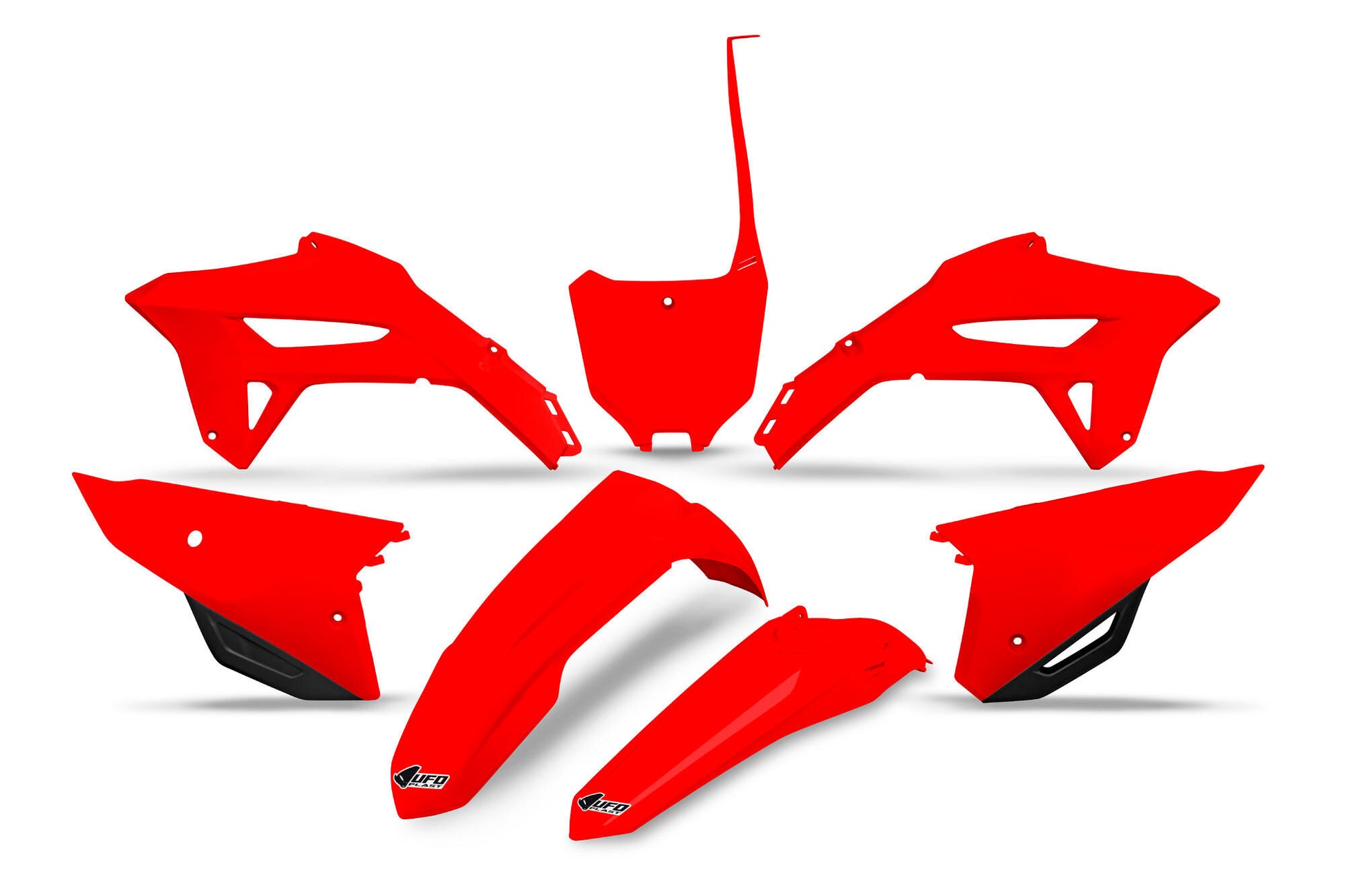 Kit de garniture de carrosserie Ufo plast ufo honda oem rouge noir