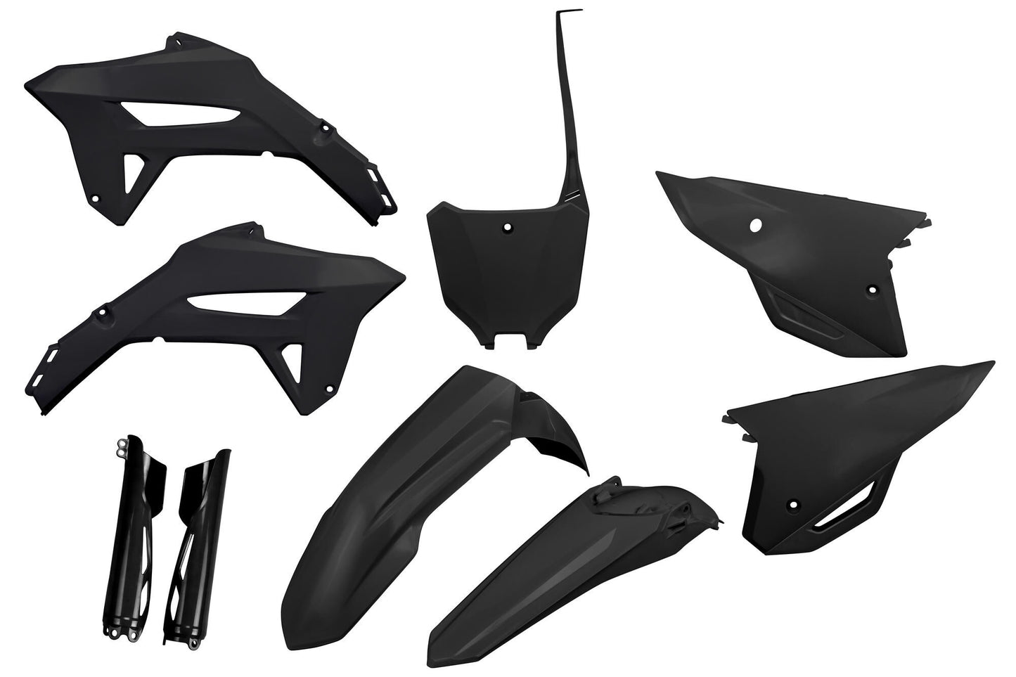 Kit de garniture de carrosserie Ufo plast ufo honda noir
