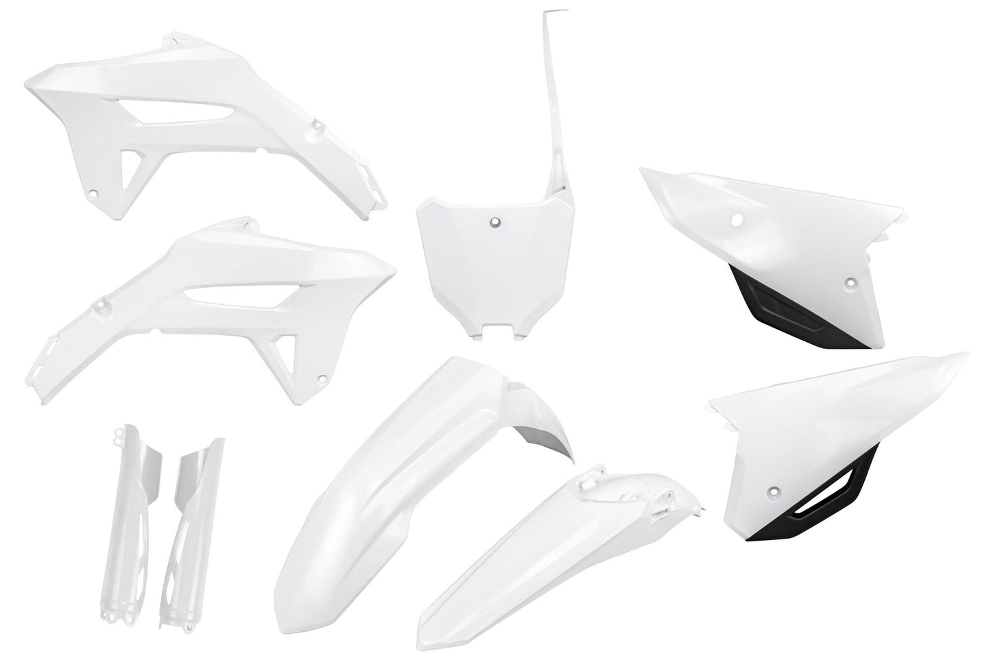 Kit de garniture de carrosserie Ufo plast ufo honda blanc