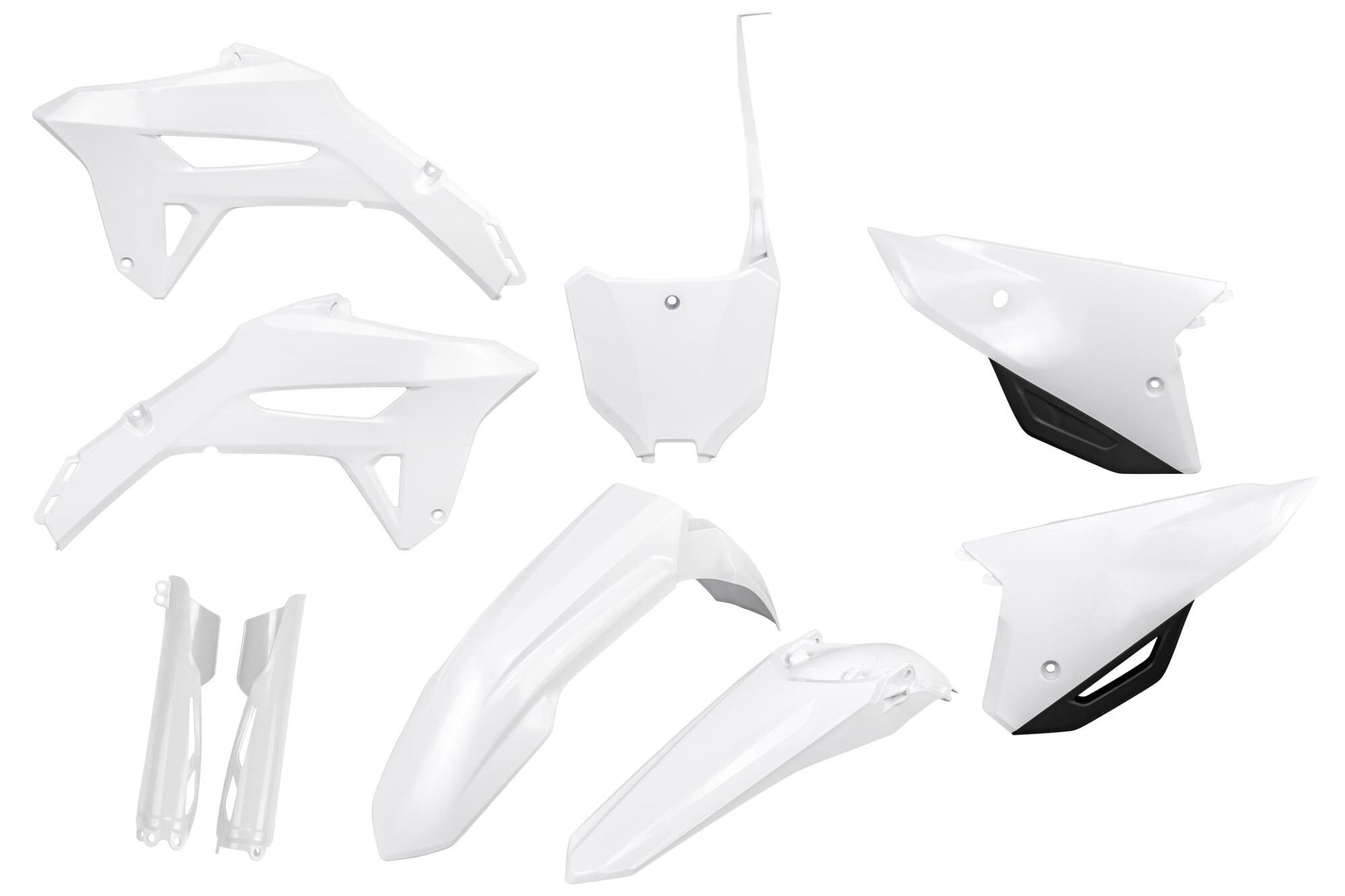 Kit de garniture de carrosserie Ufo plast ufo honda blanc