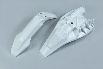 Jeu de garde-boue Ufo plast jeu de garde-boue ufo husqvarna oem blanc