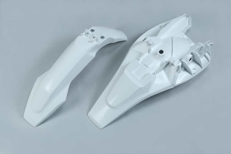 Jeu de garde-boue Ufo plast jeu de garde-boue ufo husqvarna oem blanc