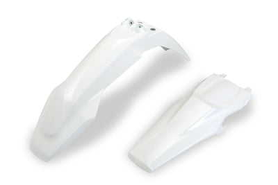 Jeu de garde-boue Ufo plast jeu de garde-boue ufo husqvarna oem blanc