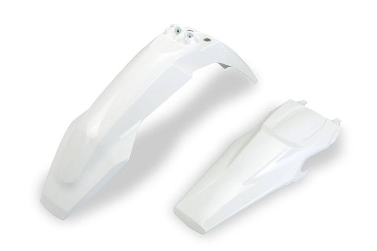 Jeu de garde-boue Ufo plast jeu de garde-boue ufo husqvarna oem blanc