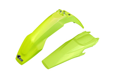 Ufo plast garde-boue set garde-boue ufo husqvarna jaune