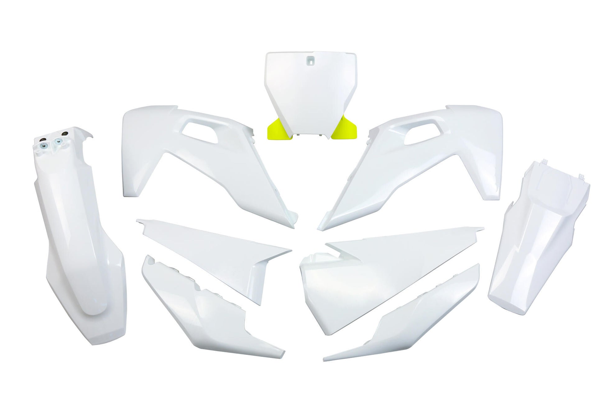 Kit déco carrosserie Ufo plast ufo husqvarna blanc