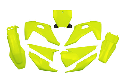 Kit déco carrosserie Ufo plast ufo husqvarna jaune