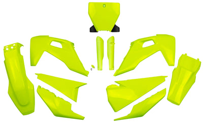Kit déco carrosserie Ufo plast ufo husqvarna jaune