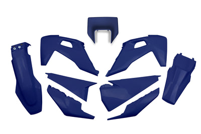 Kit déco carrosserie Ufo plast ufo husqvarna bleu
