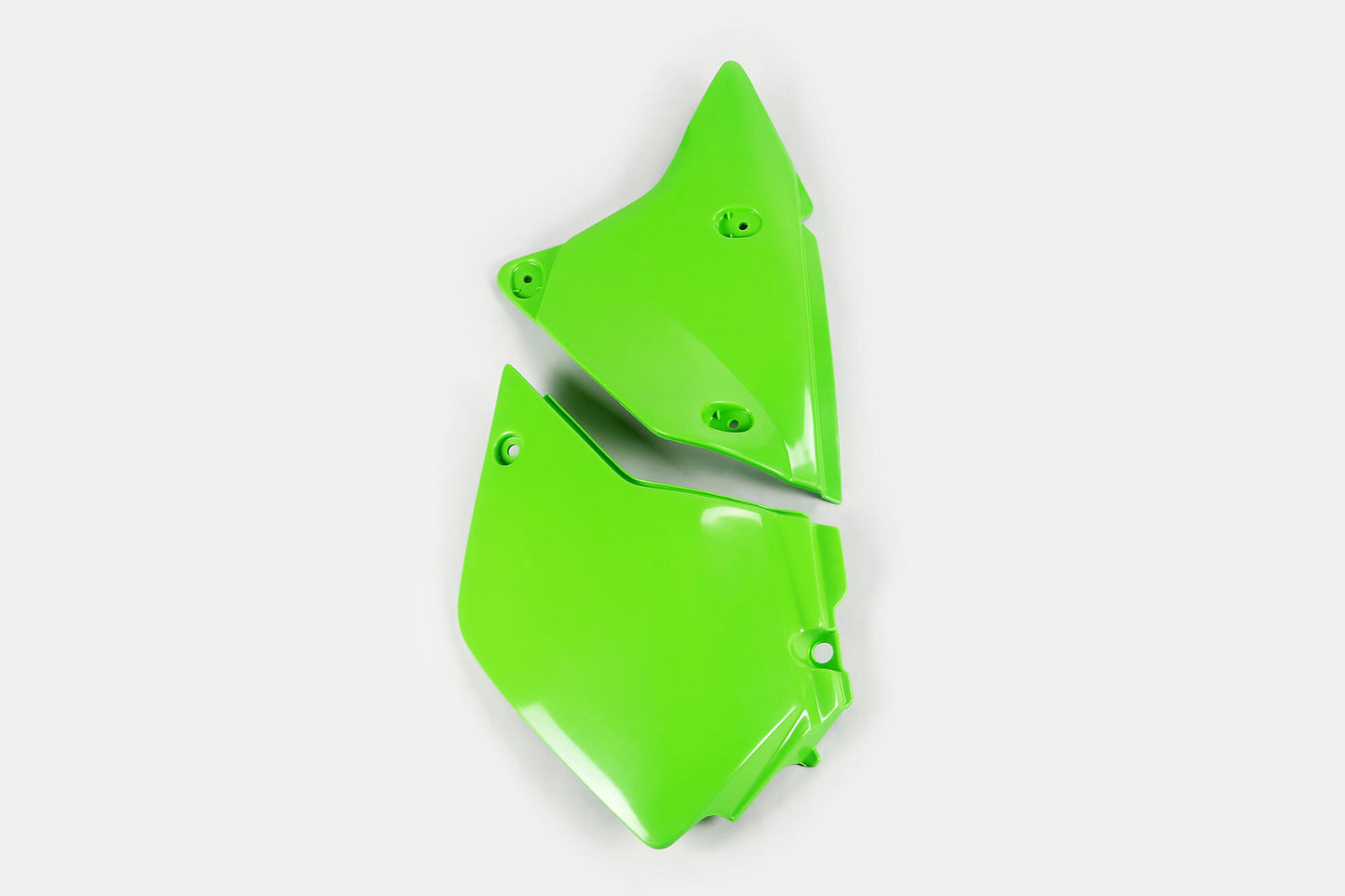 Caches latéraux Ufo plast caches latéraux ufo kawasaki vert