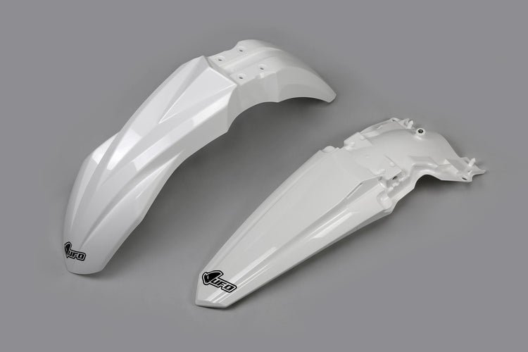 Ufo plast garde-boue set garde-boue ufo kawasaki blanc