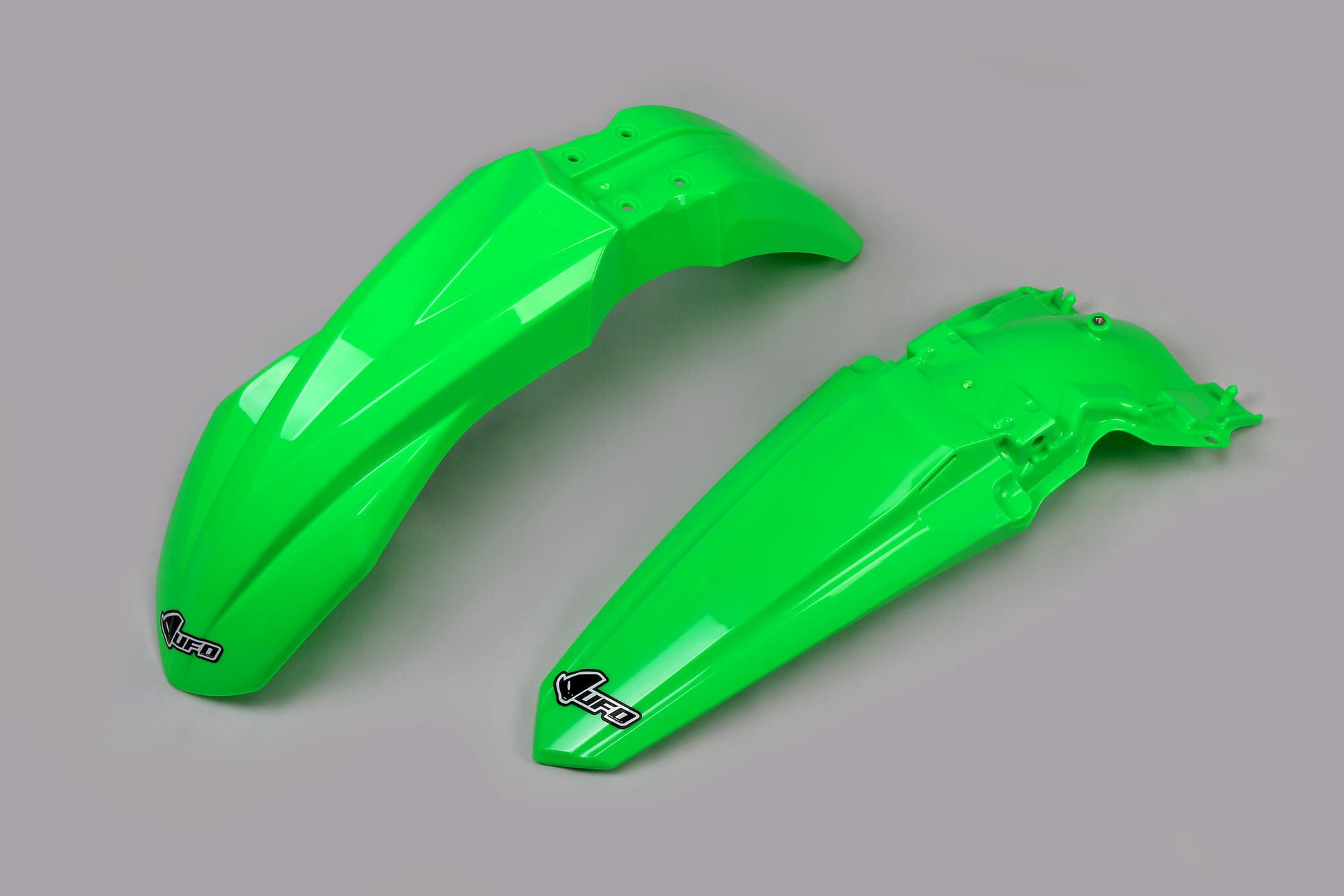 Jeu de garde-boue Ufo plast jeu de garde-boue ufo kawasaki vert