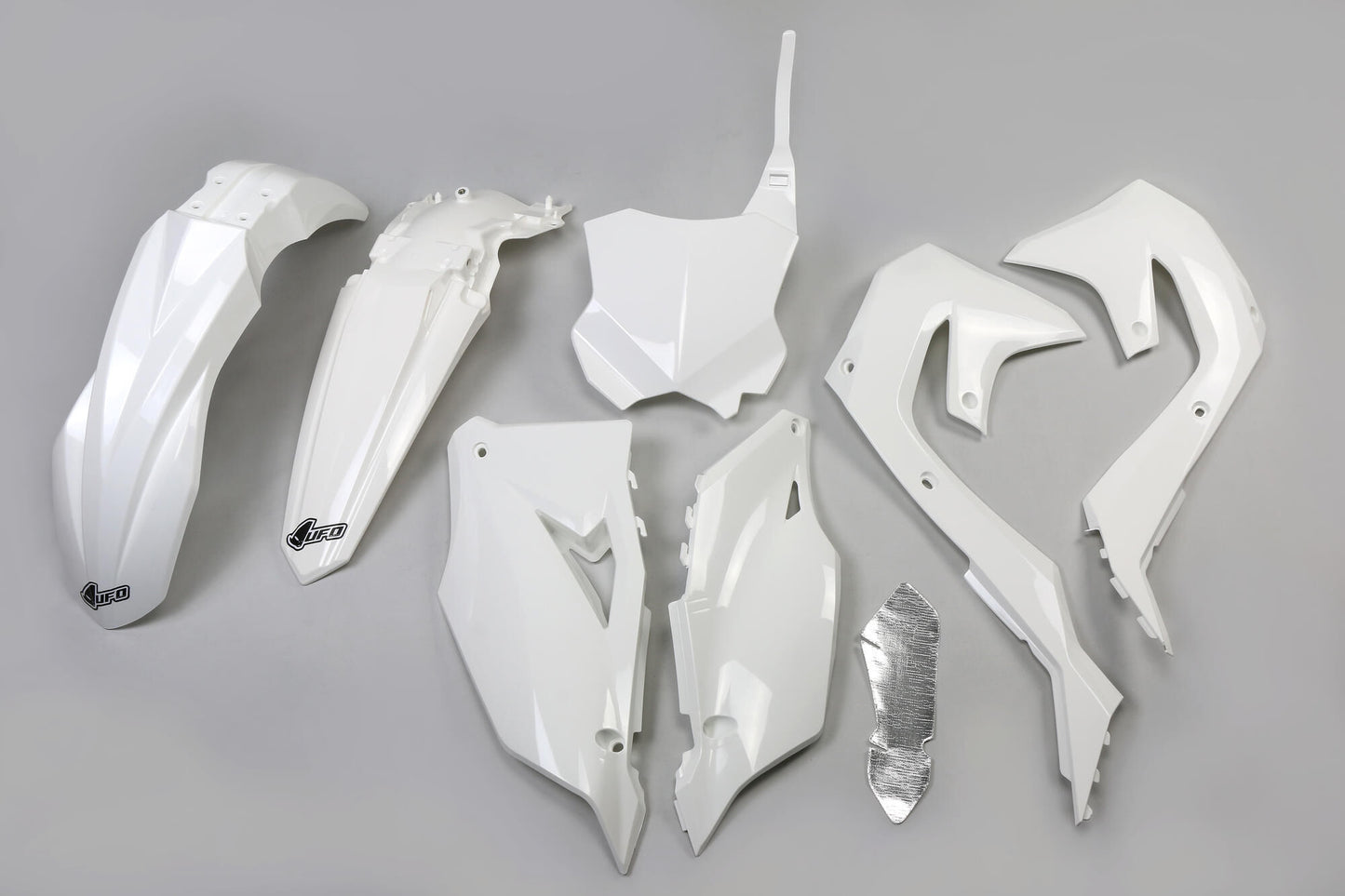 Kit déco carrosserie Ufo plast ufo kawasaki blanc