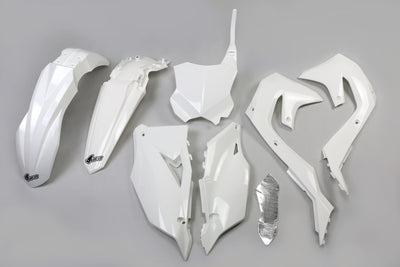 Kit déco carrosserie Ufo plast ufo kawasaki blanc