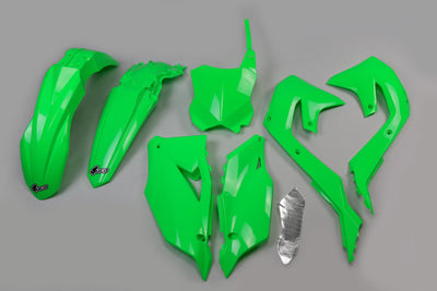 Kit garniture carrosserie Ufo plast ufo kawasaki vert