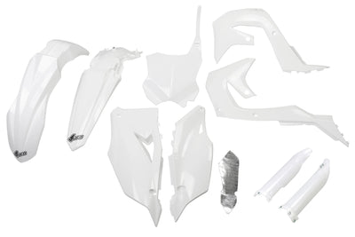 Kit déco carrosserie Ufo plast ufo kawasaki blanc