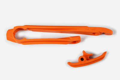 Bras de commande de roue Ufo plast protection abrasion ponceuse oscillante ufo ktm orange