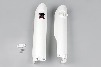 Protection de fourche avant Ufo plast protège-fourche ufo ktm blanc