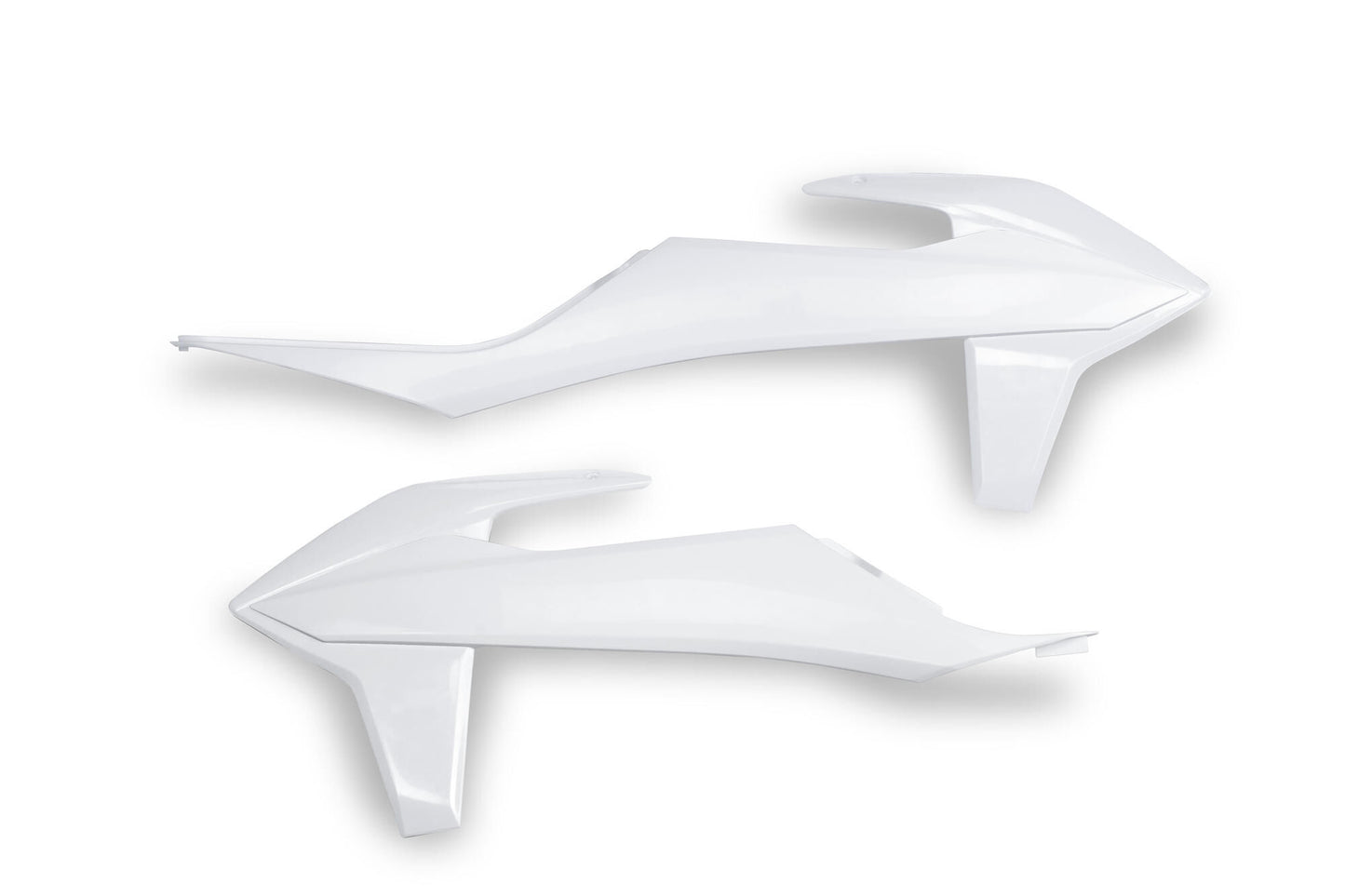 Cache radiateur Ufo plast cache radiateur ufo ktm blanc