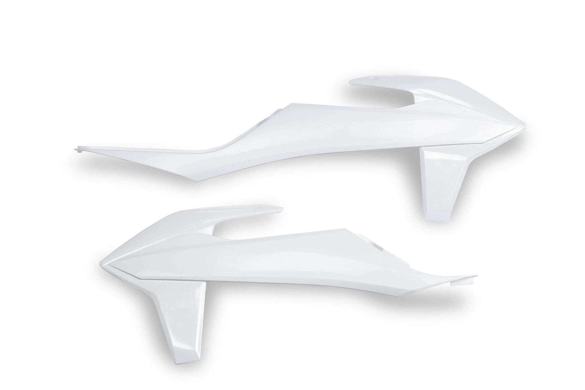 Cache radiateur Ufo plast cache radiateur ufo ktm blanc