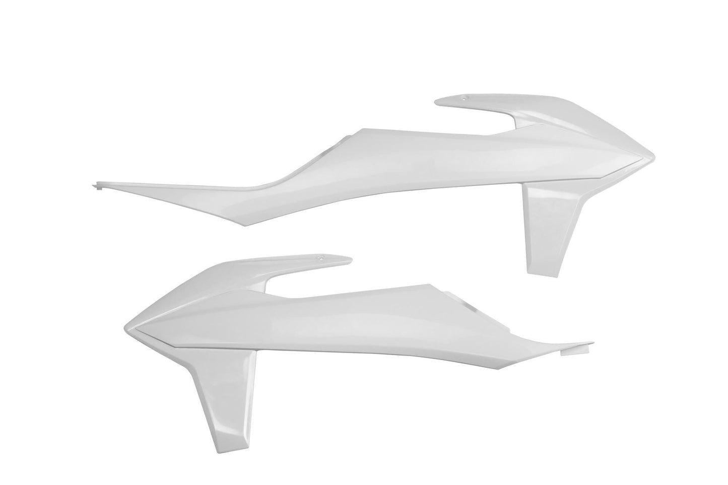 Cache radiateur Ufo plast cache radiateur ufo ktm blanc