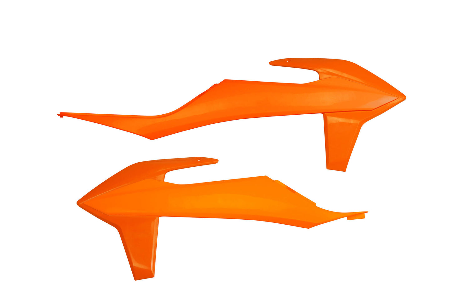 Cache radiateur Ufo plast cache radiateur ufo ktm orange