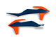 Cache radiateur Ufo plast cache radiateur ufo ktm bleu orange