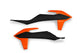 Cache radiateur Ufo plast cache radiateur ufo ktm noir orange