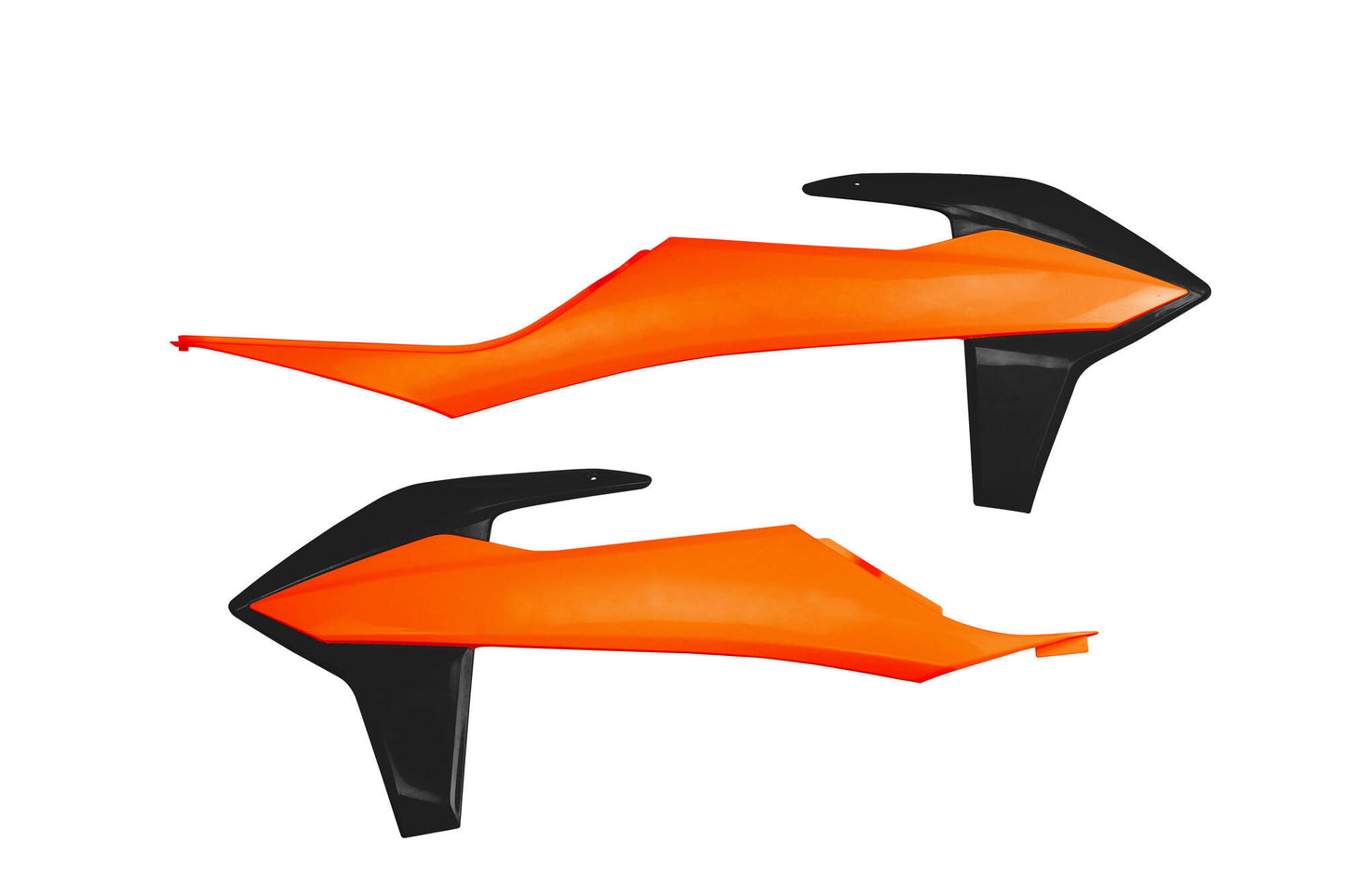 Cache radiateur Ufo plast cache radiateur ufo ktm orange noir