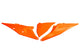 Caches latéraux Ufo plast caches latéraux ufo ktm orange
