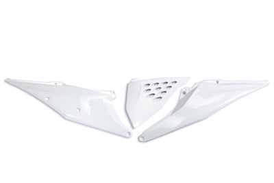 Caches latéraux Ufo plast caches latéraux ufo ktm blanc