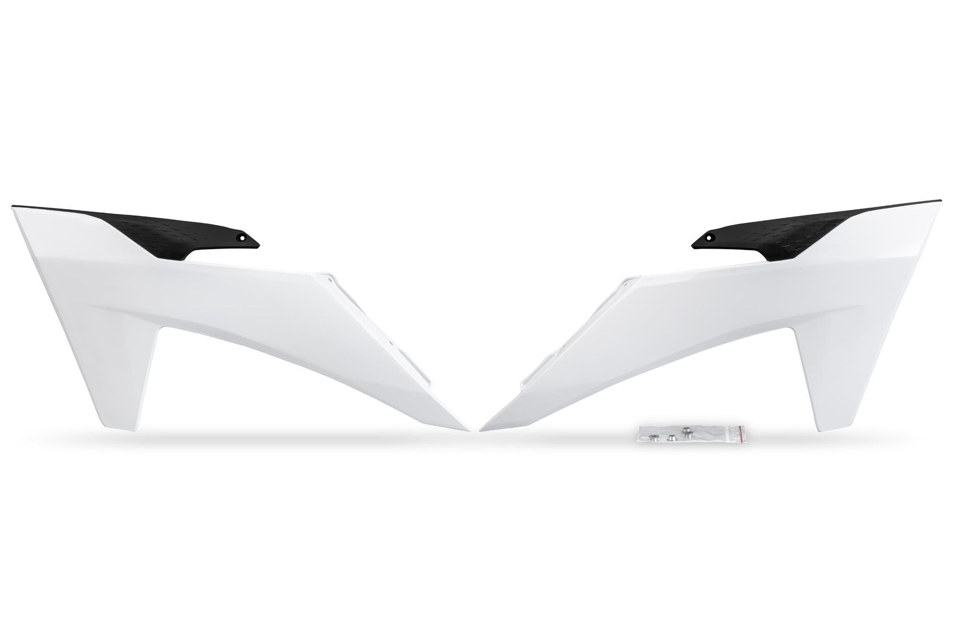 Cache radiateur Ufo plast cache radiateur ufo ktm blanc