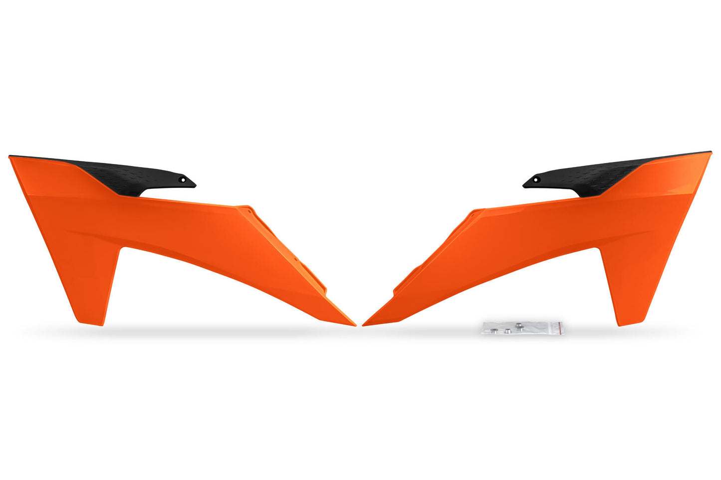Cache radiateur Ufo plast cache radiateur ufo ktm orange
