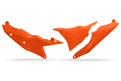 Caches latéraux Ufo plast caches latéraux ufo ktm orange