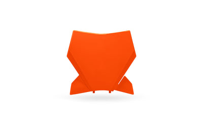 Plaque numéro de départ UFO plast plaque numéro de départ UFO KTM orange
