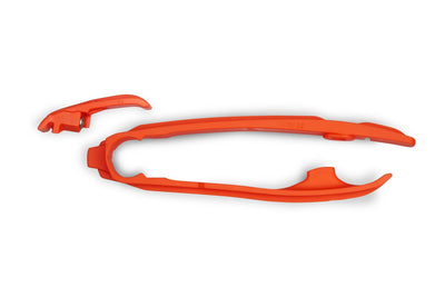 Bras de commande de roue Ufo plast protection abrasion ponceuse oscillante ufo ktm orange