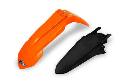 Jeu de garde-boue Ufo plast jeu de garde-boue ufo ktm oem orange noir