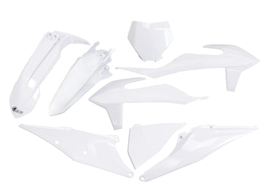 Kit déco carrosserie Ufo plast ufo ktm blanc