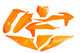 Kit déco carrosserie Ufo plast ufo ktm orange