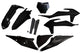 Kit déco carrosserie Ufo plast ufo ktm noir