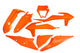 Kit déco carrosserie Ufo plast ufo ktm orange