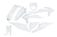 Kit déco carrosserie Ufo plast ufo ktm blanc